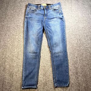 Democracy Ab Solution Jeans Womens 8 32x27 Freedom Ankle Skimmer Mid Rise Slim